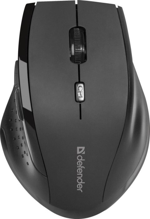 Mysz bezprzewodowa Defender ACCURA MM-365 optyczna 1600dpi 6P czarna Mysz bezprzewodowa Defender ACCURA MM-365 optyczna 1600dpi 6P czarna
