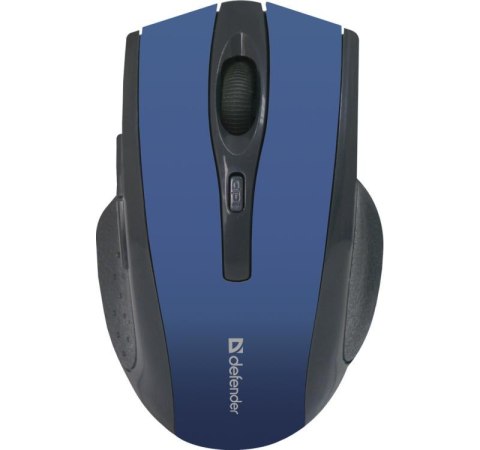 Mysz bezprzewodowa Defender ACCURA MM-665 optyczna 1600dpi 6P niebieska Mysz bezprzewodowa Defender ACCURA MM-665 optyczna 1600dpi 6P niebieska