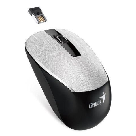 Mysz bezprzewodowa Genius NX-7015 Silver Blue-Eye SmartGenius Mysz bezprzewodowa Genius NX-7015 Silver Blue-Eye SmartGenius
