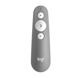 Pilot laserowy do prezentacji Logitech R500s szary
