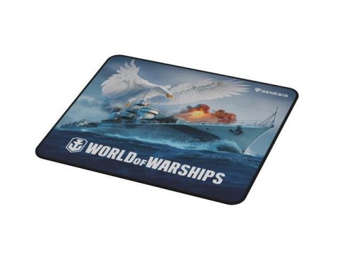 Podkładka pod mysz Genesis Carbon 500 M WOWS Błyskawica 300x250mm Podkładka pod mysz Genesis Carbon 500 M WOWS Błyskawica 300x250mm