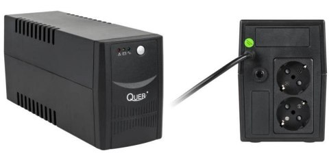 Zasilacz awaryjny UPS Quer Micropower 600 (offline, 600VA / 360W / 2xSCHUKO) Zasilacz awaryjny UPS Quer Micropower 600 (offline, 600VA / 360W / 2xSCHUKO)