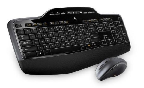 Zestaw bezprzewodowy klawiatura + mysz Logitech MK710 czarny Zestaw bezprzewodowy klawiatura + mysz Logitech MK710 czarny