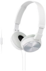 Słuchawki z mikrofonem Na głowę SONY MDR-ZX310APW (1.2m /Biały) Słuchawki z mikrofonem Na głowę SONY MDR-ZX310APW (1.2m /Biały)