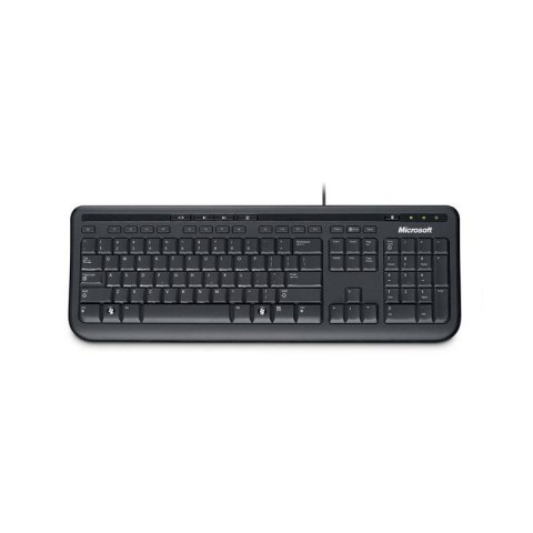 Klawiatura przewodowa Microsoft Wired Keyboard 600 USB czarna Klawiatura przewodowa Microsoft Wired Keyboard 600 USB czarna