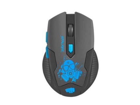 Mysz bezprzewodowa Fury Stalker optyczna Gaming 2000 DPI czarno-niebieska Mysz bezprzewodowa Fury Stalker optyczna Gaming 2000 DPI czarno-niebieska