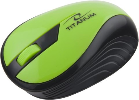 Mysz bezprzewodowa Titanum RAINBOW TM114G optyczna zielona Mysz bezprzewodowa Titanum RAINBOW TM114G optyczna zielona