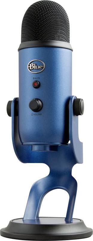 Mikrofon BLUE Yeti USB Midnight Blue 988-000232 Mikrofon BLUE Yeti USB Midnight Blue 988-000232