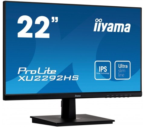 Monitor IIYAMA XU2292HS-B1 (21.5" /TFT IPS /1920 x 1080 /Czarny)