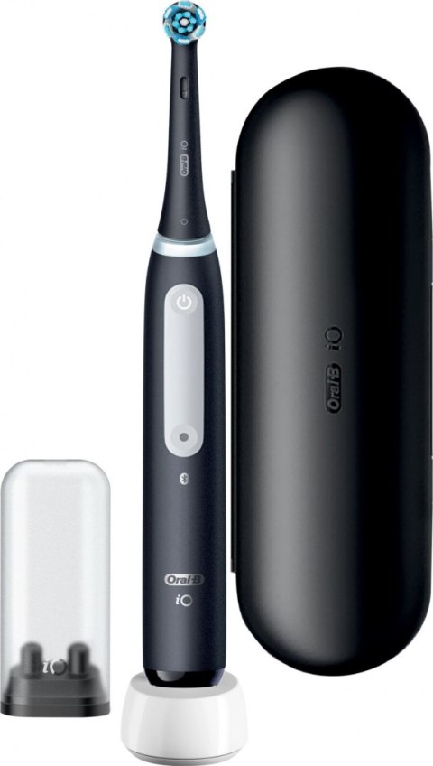 Szczoteczka elektryczna ORAL-B Szczoteczka magnetyczna iO Series 4 Matt Black + Etui Szczoteczka elektryczna ORAL-B Szczoteczka magnetyczna iO Series 4 Matt Black + Etui