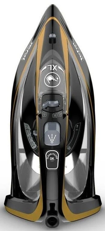 Żelazko parowe TEFAL FV9865E0 Ultimate Pure (3000W /Czarno-złoty) Żelazko parowe TEFAL FV9865E0 Ultimate Pure (3000W /Czarno-złoty)