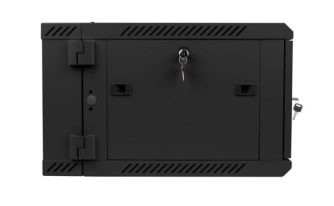 Szafa instalacyjna wisząca dwusekcyjna 19'' 6U 600X600mm czarna