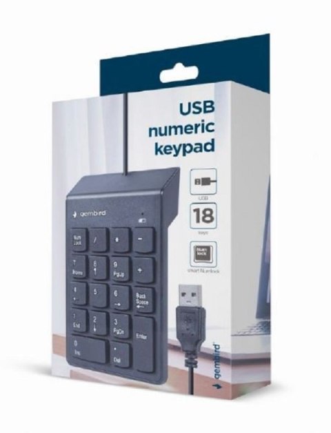 Klawiatura Przewodowa GEMBIRD KPD-U-03 Klawiatura Przewodowa GEMBIRD KPD-U-03