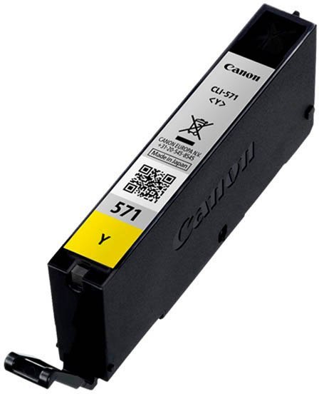 Wkład CANON CLI-571 Żółty 0388C001 Wkład CANON CLI-571 Żółty 0388C001