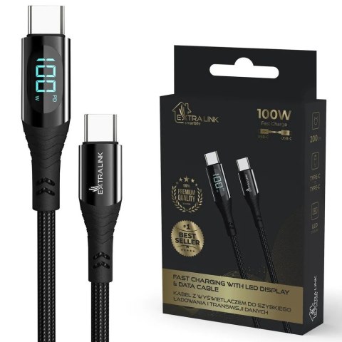 Kabel USB EXTRALINK USB typ C 2 Kabel USB EXTRALINK USB typ C 2