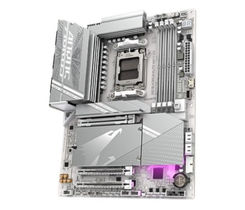 Płyta główna GIGABYTE X870 AORUS ELITE WIFI7 ICE AM5 ATX Płyta główna GIGABYTE X870 AORUS ELITE WIFI7 ICE AM5 ATX