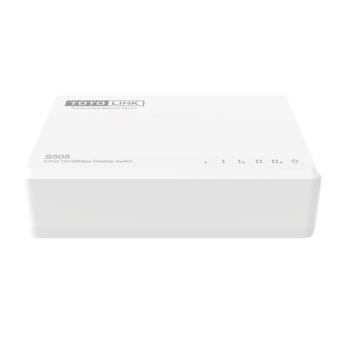 Przełącznik TOTOLINK S505-V5 (5x 10/100 ) Przełącznik TOTOLINK S505-V5 (5x 10/100 )