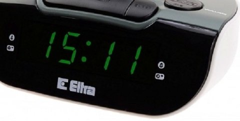 Radiobudzik ELTRA ZEBU 06PLL Szaro-Biały Radiobudzik ELTRA ZEBU 06PLL Szaro-Biały