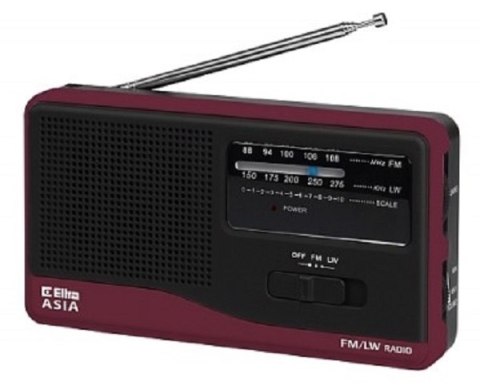 Radioodtwarzacz ELTRA Asia Czarny Radioodtwarzacz ELTRA Asia Czarny