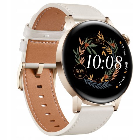 Watch GT 3 Active Biały HUAWEI Biało-brązowy