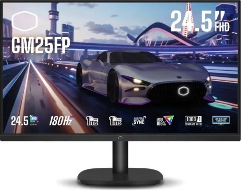 Monitor COOLER MASTER CMI-GM25FP-EK (24.5" /IPS /180Hz /1920 x 1080 /Czarny) Monitor COOLER MASTER CMI-GM25FP-EK (24.5" /IPS /180Hz /1920 x 1080 /Czarny)