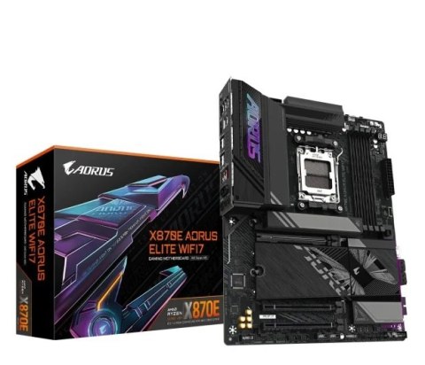 Płyta główna GIGABYTE X870E AORUS ELITE WIFI7 AM5 ATX Płyta główna GIGABYTE X870E AORUS ELITE WIFI7 AM5 ATX