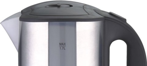 Czajnik ADLER AD 1216 (1.7L /2000W /Stalowo-czarny )