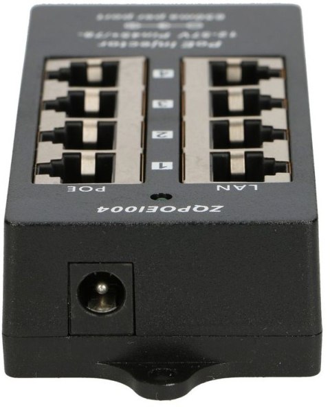 EXTRALINK POE INJECTOR 4 PORT IN BLACK CASE EXTRALINK POE INJECTOR 4 PORT IN BLACK CASE