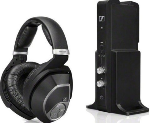 Słuchawki bezprzewodowe SENNHEISER RS 195 Czarne (Czarny) Słuchawki bezprzewodowe SENNHEISER RS 195 Czarne (Czarny)