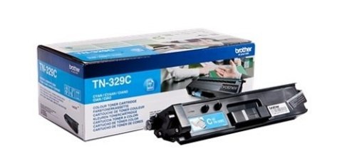 Toner BROTHER TN329C Niebieski TN329C