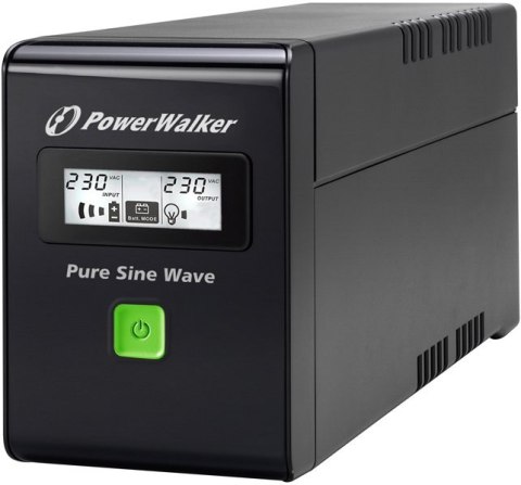 Zasilacz awaryjny POWERWALKER VI 600 SW 10120061 600VA Zasilacz awaryjny POWERWALKER VI 600 SW 10120061 600VA