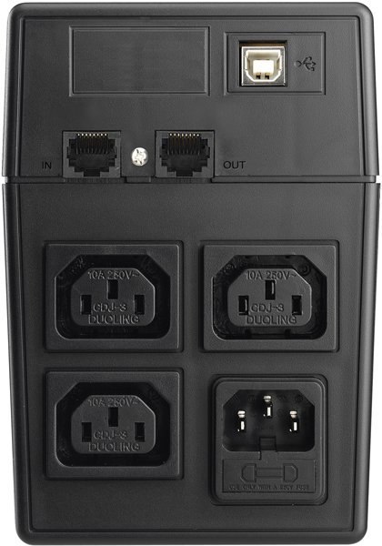 Zasilacz awaryjny POWERWALKER VI 600 SW 10120061 600VA Zasilacz awaryjny POWERWALKER VI 600 SW 10120061 600VA
