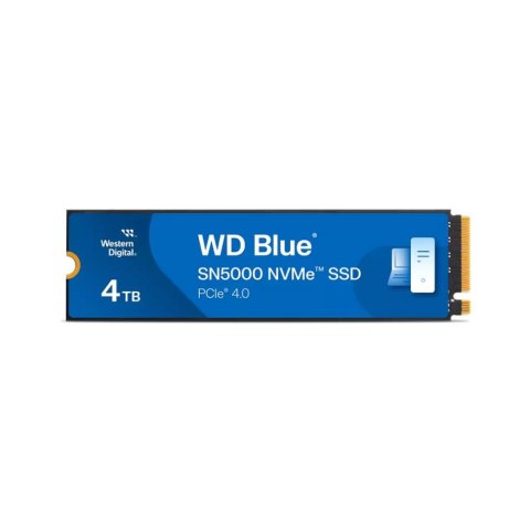 Dysk SSD M.2 WD Blue SN5000 4TB WD Blue (M.2 2280″ /4 TB /PCI Express 4.0 (NVMe) /5500MB/s /5000MB/s) Dysk SSD M.2 WD Blue SN5000 4TB WD Blue (M.2 2280″ /4 TB /PCI Express 4.0 (NVMe) /5500MB/s /5000MB/s)