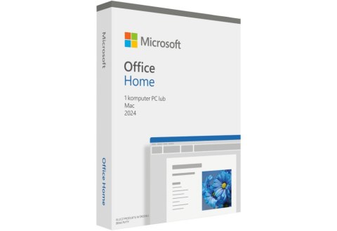 MICROSOFT Office Home 2024 Polish EuroZone 1 License Medialess MICROSOFT Office Home 2024 Polish EuroZone 1 License Medialess