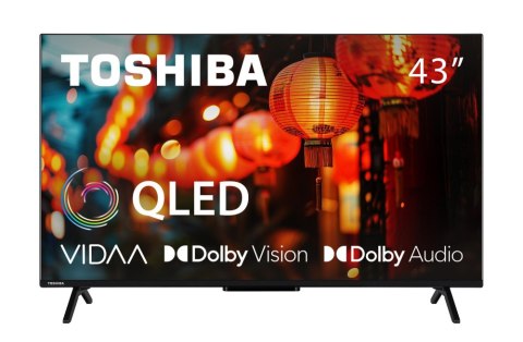 Telewizor TOSHIBA 43″ QLED 43QV2463DG Telewizor TOSHIBA 43″ QLED 43QV2463DG