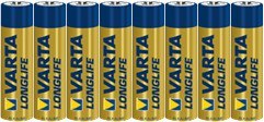 Baterie VARTA Alkaliczna AAA (LR03, R03, 24A, MN2400, AM4, UM4, HP16) 8 szt. Longlife 8xAAA Baterie VARTA Alkaliczna AAA (LR03, R03, 24A, MN2400, AM4, UM4, HP16) 8 szt. Longlife 8xAAA