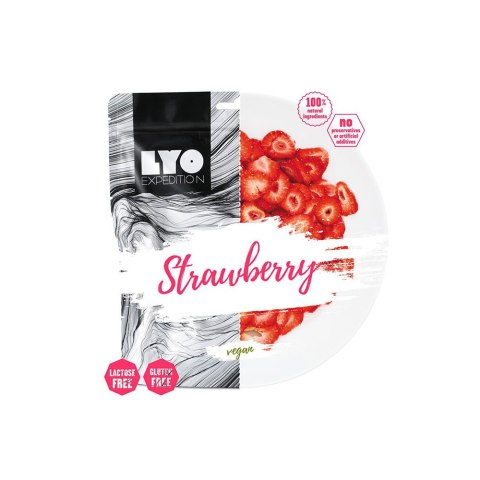 Danie owoce liofilizowane Lyofood Truskawka w plastarch 20 g Danie owoce liofilizowane Lyofood Truskawka w plastarch 20 g