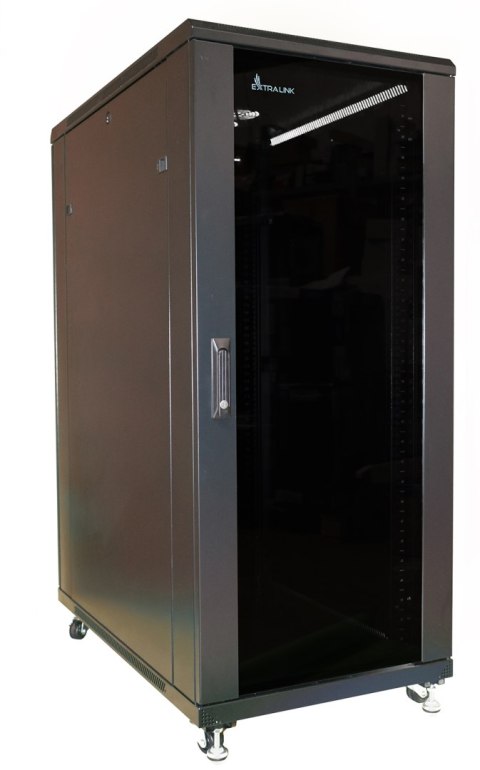 EXTRALINK 32U 600X600 STANDING RACKMOUNT CABINET BLACK EXTRALINK 32U 600X600 STANDING RACKMOUNT CABINET BLACK
