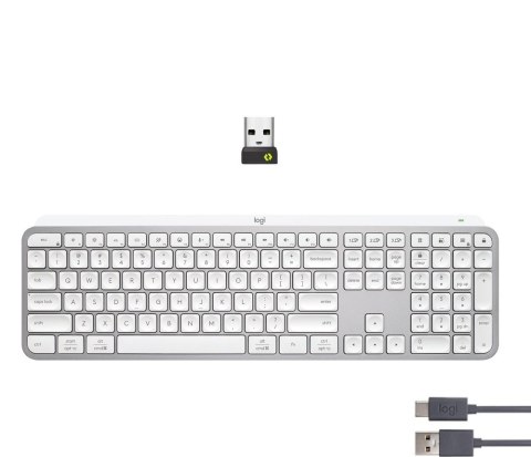 Klawiatura Bezprzewodowa LOGITECH MX Keys S Grey US Klawiatura Bezprzewodowa LOGITECH MX Keys S Grey US