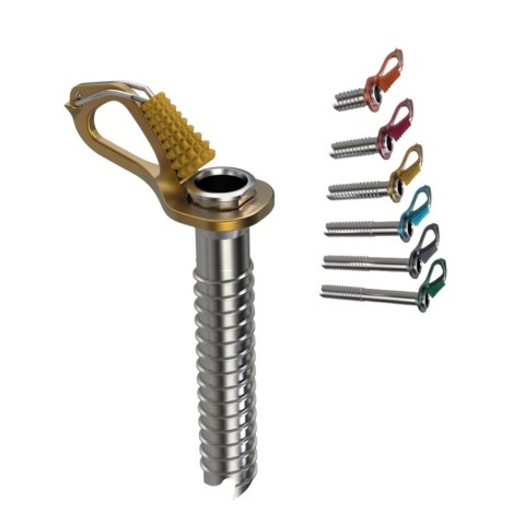 Śruba lodowa Blue Ice Aero Ice Screw 13 cm żółta (yellow) Śruba lodowa Blue Ice Aero Ice Screw 13 cm żółta (yellow)