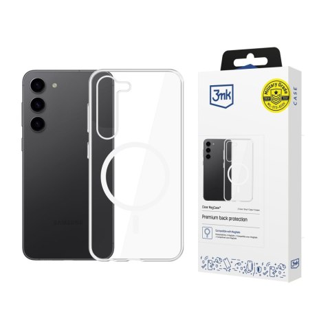 Etui na telefon 3mk do Samsung Galaxy S24 z Mag Safe - przezroczyste Clear MagCase Etui na telefon 3mk do Samsung Galaxy S24 z Mag Safe - przezroczyste Clear MagCase