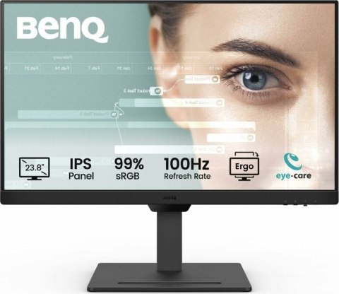 Monitor BENQ GW2490T (9H.LMJLJ.LBE) (23.8" /IPS /100Hz /1920 x 1080 /Czarny ) Monitor BENQ GW2490T (9H.LMJLJ.LBE) (23.8" /IPS /100Hz /1920 x 1080 /Czarny )