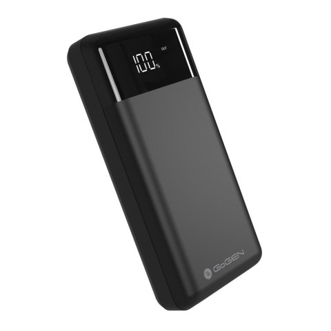 Powerbank GoGen PB300001B 30000 mAh czarny Powerbank GoGen PB300001B 30000 mAh czarny