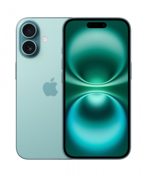 Smartphone APPLE iPhone 16 128 GB Berylowa Zieleń MYED3HX/A Smartphone APPLE iPhone 16 128 GB Berylowa Zieleń MYED3HX/A