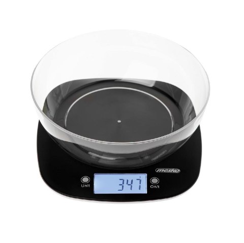 Waga kuchenna z misą Mesko MS 3179 black Waga kuchenna z misą Mesko MS 3179 black