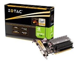 Karta graficzna ZOTAC GeForce GT 730 4GB DDR3 Zone Edition