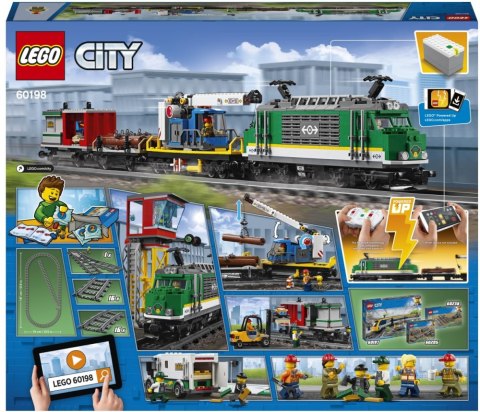 LEGO 60198 City - Pociąg towarowy