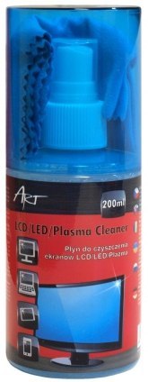 ART AS-12 Płyn ze ściereczką do ekranów LCD/PLAZMOWYCH 200 ml ART AS-12 Płyn ze ściereczką do ekranów LCD/PLAZMOWYCH 200 ml