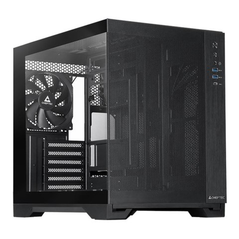 Obudowa Chieftec VISIO AIR GM-30B-M-OP ATX bez zasilacza z oknem czarna Obudowa Chieftec VISIO AIR GM-30B-M-OP ATX bez zasilacza z oknem czarna