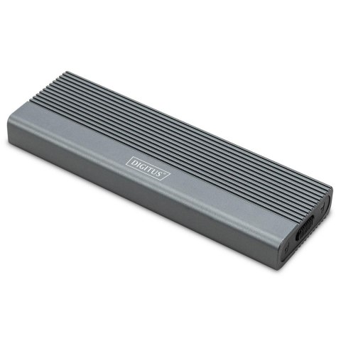 Obudowa DIGITUS USB 3.1 Typ C na dysk SSD M.2 NVMe 10Gbps + SATA 6Gbps aluminiowa, beznarzędziowa Obudowa DIGITUS USB 3.1 Typ C na dysk SSD M.2 NVMe 10Gbps + SATA 6Gbps aluminiowa, beznarzędziowa